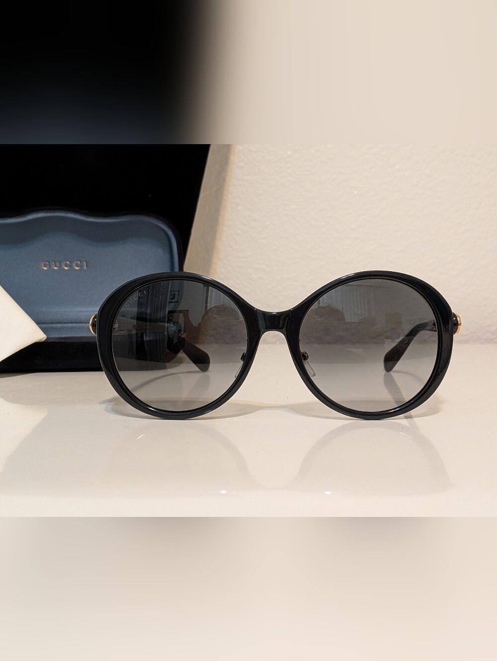 Gucci 56mm Gradient Round Sunglasses 🎁